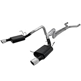 Flowmaster 817500 American Thunder Aggressive Sound Dual Rear Exit 409S Cat-Back Exhaust System