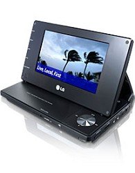 LG DP570MH 7-Inch Portable DVD and Mobile DTV, Black