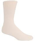 Diabetic Socks | Mens Ribbed White Diabetic Socks 3 Pack