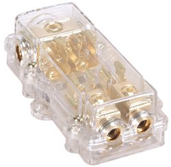 Childrens Toyshop  Electronics : P3 Gold Fuse Block 1x4 AWG In 2x8 AWG Out