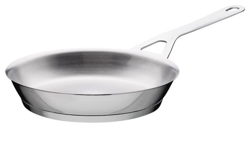 A di Alessi Pots&Pans Frying Pan, Stainless Steel, 20 cm (AJM110/20)