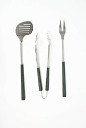 Charcoal Companion Golf Club 3-Piece Barbecue Tool Set