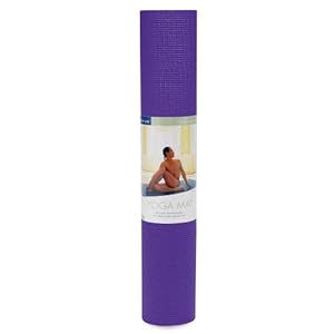 Gaiam 68 Inch Yoga Essentials Mat Purple