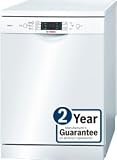 Bosch Exxcel SMS53E22GB Freestanding White Standard Dishwasher