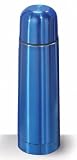 Produkt: Edelstahl Isolierflasche 0,5 l mit blauer hochglänzender Metallic Lackierung