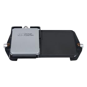 George Foreman 13589 4 Portion Family Grill and Griddle