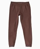 Beautees Girls Solid Lace-Trim Legging