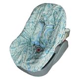 Minky Fleur Sky Toddler Car Seat Cover