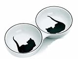 SPOT CER GRECIAN CAT DBL DISH
