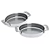 All-Clad Stainless-Steel 7-Inch Oval-Shaped Baker, Set of 2