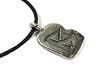 Raido Rune for Travel and Safe Journey, Pewter Pendant from the Ancient Runes Collection