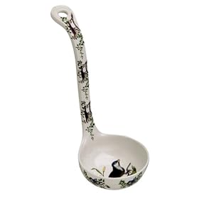 Portmeirion Birds of Britain Earthenware 7-Ounce Soup Ladle by Portmeirion
