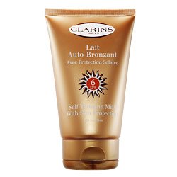 Clarins Self Tanning Milk SPF 6