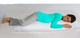 from Softouch SOFTOUCH TOP QUALITY, WASHABLE, ANTI DUST MITE PREGNANCY/BOLSTER AND BODY SUPPORT PILLOW 19x72 INCLUDES PILLOW CASE-EXCELLENT QUALITY 100 COTTON-CREAM