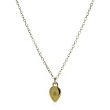 gorjana Alphabet Gold-Tone Initial Charm Neckl