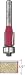 Freud 44-102 1/2-Inch Diameter 3-Flute Flush Trimming Router Bit with 1/4-Inch Shank