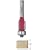 Freud 44-102 1/2-Inch Diameter 3-Flute Flush Trimming Router Bit with 1/4-Inch Shank