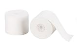 NCR Single-Ply Bond Paper Rolls, 1 1/2in. x 128ft., White, Pack Of 10