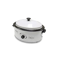 Nesco 4816-14-30 6-Quart Roaster Oven with Nonstick Cookwell, White