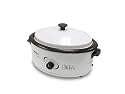 Nesco 4816-14-30 6-Quart Roaster Oven with Nonstick Cookwell, White