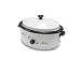 Nesco 4816-14-30 6-Quart Roaster Oven with Nonstick Cookwell, White
