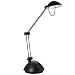 Black Adjustable-Arm Desk Lamp