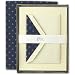 Bordered Ecruwhite Letter Sheets