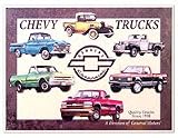 Chevy Truck Tribute Metal Sign