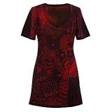 Disney Red Queen Alice in Wonderland Tee for Women