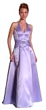 Plus Size Elegant Halter Tie Sarit A Line Long Prom/ Bridesmaid/ Evening Dress w/Jewel D'ecor
