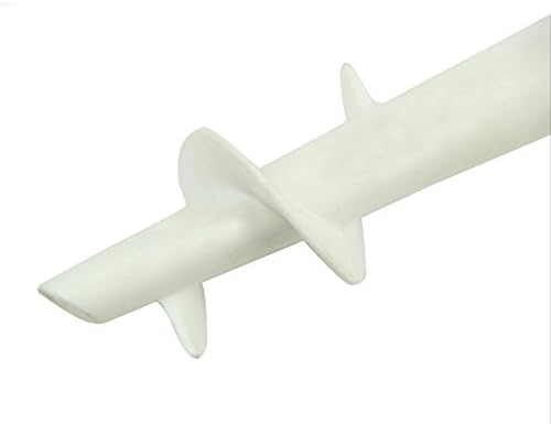 Juanshop Sand Anchor / Auger for Beach Umbrellas (White)