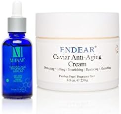 Martinni Beauty Masks Caviar Collection Anti-Aging Complete Set - Caviar-Rich Anti-Aging Serum + Caviar-Rich Anti-Aging