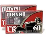 Normal Bias Audiocassettes, 2 Pack
