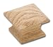 Amerock Woods 1 3/8 Square Cabinet Knob Unfinished Oak