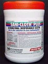 Sanicloth 'Plus' Classic Wipes 6
