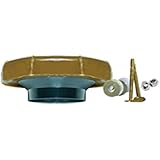 Fluidmaster 7512 Reinforced Toilet Wax Ring Kit with Flange and Bolts