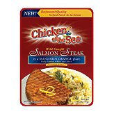 Salmon Steak, Mandarin Orange 12 5.25 Oz. by Chicken of the Sea International