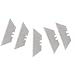 Advanced Tool Design Model  ATD-8533  Utility Knife Replacement Blades, 5/pkg.