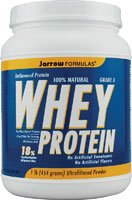 Jarrow Formulas Whey Protein, Unflavored, 1 Pound