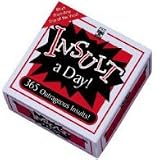 Toys : Desktop Insult a day! 365 Insults on one pad!