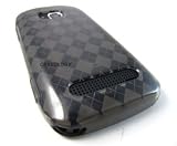 Smoke Argyle Hard TPU Gel Skin Case For Nokia Lumia 710 (T-Mobile)