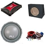 Sony-Fli Pack With Sony XM2200GTX 2/1 Channel Amplifier, Fli FF10 10" Frequency Subwoofer, 10" Box + Wiring Kit **FREE GIFT WHEN YOU ORDER THIS ITEM FROM NEW IMAGE CAR HIFI**