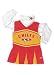 Kansas City Chiefs Kids Cheerleader Outfit, Size= 4