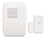 Heath Zenith SL-6168-D Wireless Plug-In Chime with Entry-Alert Sensor, White
