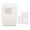 Heath Zenith SL-6168-D Wireless Plug-In Chime with Entry-Alert Sensor, White