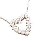 14K .90 CTW Diamond Heart Necklace