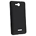 Eagle Cell SCLGVS840S01 Barely There Slim and Soft Skin Case for LG Lucid 4G VS840 - Retail Packaging - Black