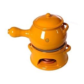 Mamma Ro Cameo Series Marigold Fondue Set 7x11-in. by Mamma Ro