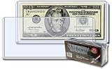 31NRxDOroVL. SL160  BCW 6.5 x 3   Currency (Dollar Bill) Topload Holder   Pack of 25)   Currency Collecting Supplies