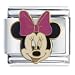 Licensed Disney Minnie Mouse with Bow Italian Charm